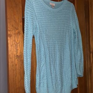 Sweater loft teal large